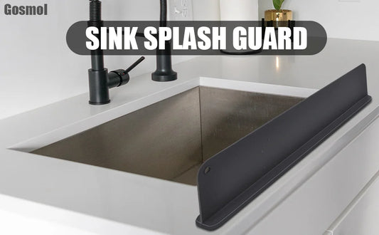 Large Size Silicone Sink Splash Guard Set