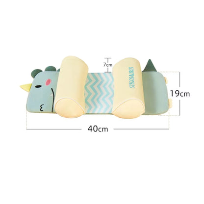 Anti-deviation Head Baby Pillow Correction Adjustable Newborn Buckwheat Shell Pillow Breathable Cartoon Baby Shaping Pillow