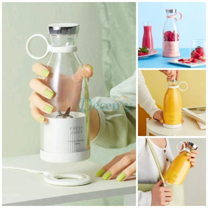 Portable Mini Blender Electric Juicer Fruit Smoothies Mixer Usb Magnetic charging Multifunctional Juice Maker Machine Blender