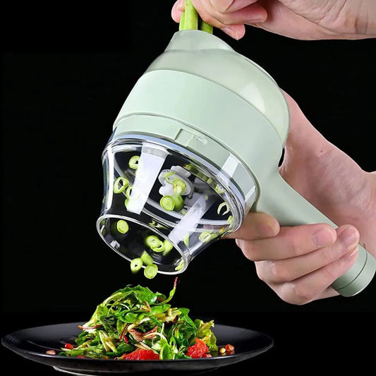 4 in 1 Electric Vegetable Cutter Set