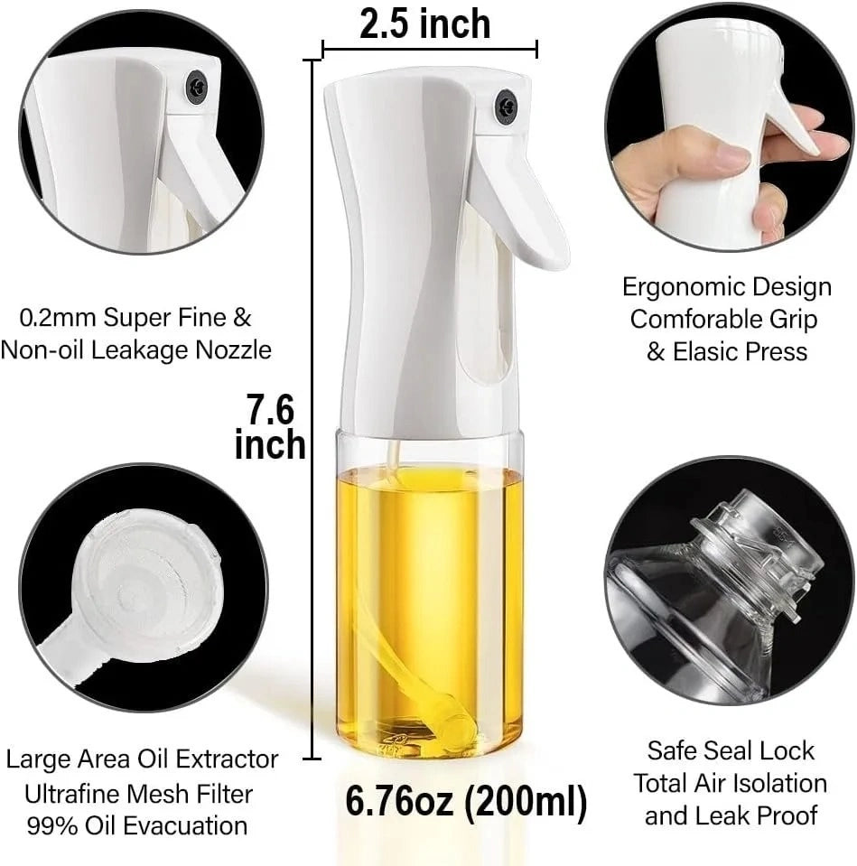 Premium Olive Oil Sprayer for Cooking (200ml)