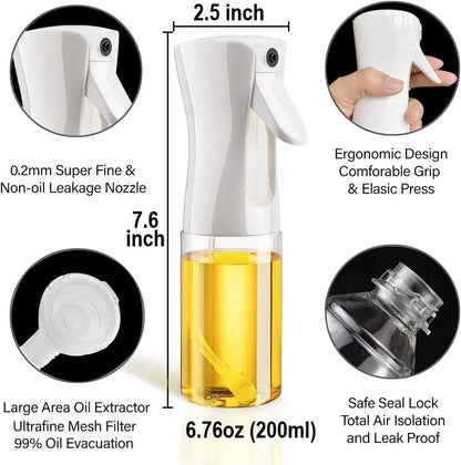 Premium Olive Oil Sprayer for Cooking (200ml)