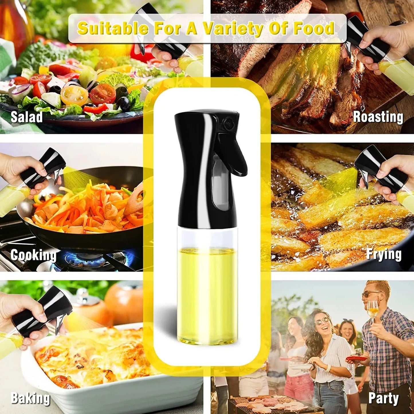 Premium Olive Oil Sprayer for Cooking (200ml)