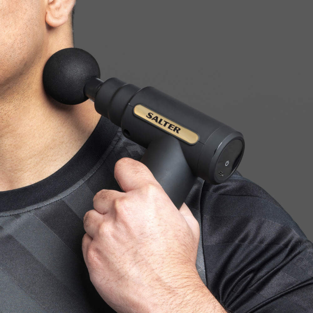 USB Mini Massage Gun Fascia Machine Muscle Relaxation Vibrating Gun Rod Massage Fitness Equipment Neck Grab Fascia Gun